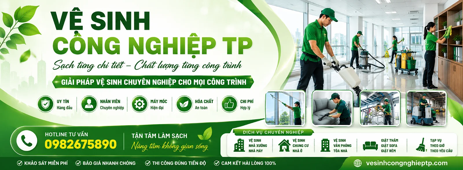 Vệ Sinh Công Nghiệp TP